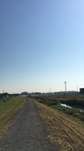 土手ラン