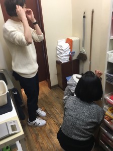中学生の職業体験